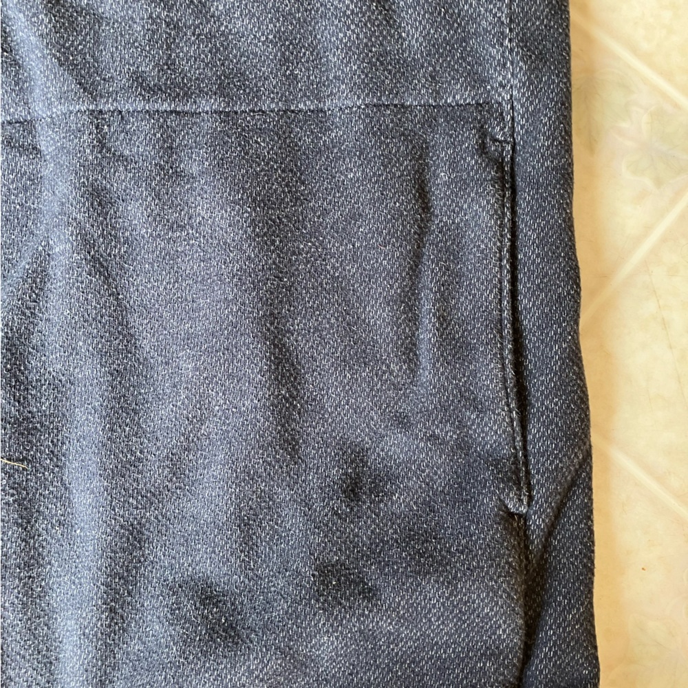 Duluth trading Co 1/2 zip Threshold Fleece vest blue soft - Picture 3 of 5